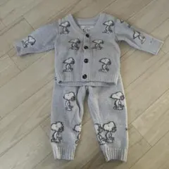 GELATO PIQUE SNOOPY パジャマセット グレー