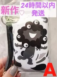 【新作】 ミャクミャク マルチケース A チョコレート 5個入り　黒　万博