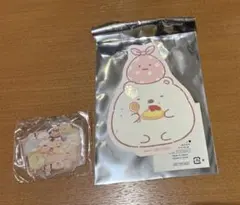 すみっコぐらし しろくま ノベルティ アクリルキーホルダー ビックステッカー