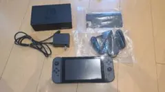 Nintendo Switch 本体 グレー 付属品付き