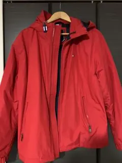 Tommy Hilfiger メンズダウンジャケット Mサイズ レッド