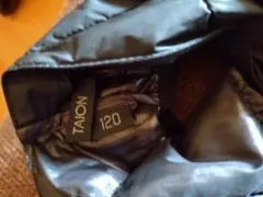 TAION ブラック ダウンベスト 120