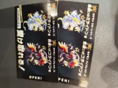 ポケモン色違いミライドンコライドンシリアルコード2セット
