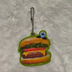 パペットスンスン ハンバーガー ミラー キーホルダー