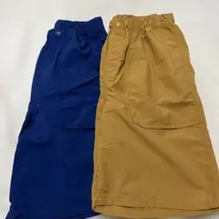 新品未使用　UNIQLO キッズ ショートパンツ 半ズボン　160 2セット