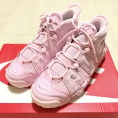 こめこさん専用 Nike Air More Uptempo 薄ピンク スニーカー こめこさん専用 Nike Air More Uptempo 薄ピンク スニーカー - メルカリ