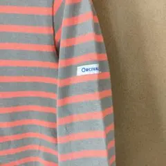 ORCIVAL ストライプ 七分袖 Tシャツ