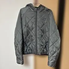 new balance ニューバランスメンズキルティングコートフード付きLサイズ