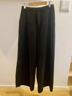 SALON adam et rope ワイドパンツ ブラック S
