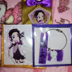 鬼滅の刃　ランダムアクリルスタンド キーホルダー　　胡蝶しのぶセット