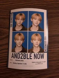 AND2BLE YOO SEUNGEON フォトカード