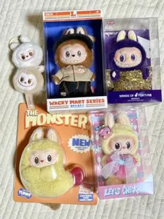 Labubu WACKY MART WINGS OF FORTUNE 5点セット