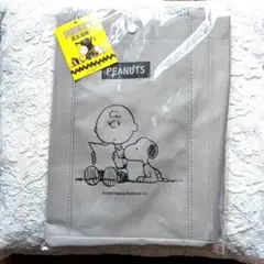《未開封》PEANUTS スヌーピー レジバッグ グレーのサムネイル