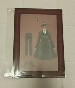 ツイステ ナイトメア リドル・ローズハート クリアファイル＆ステッカー