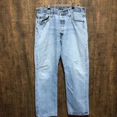 リーバイス　501 メキシコ製　デニムパンツ　ライトブルー　P94