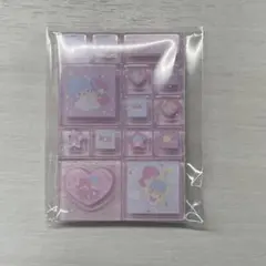 [新品未使用]サンリオ　トレーディングミニタイルシール　リトルツインスターズ