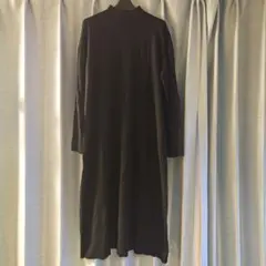 AZUL by muussy 新品 黒のニットロングワンピースタグ付き送料料込み