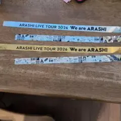 ARASHI LIVE TOUR 2026 　銀テープ