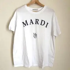 Mardi Mercredi Tシャツ ホワイト マルディ ロゴTのサムネイル