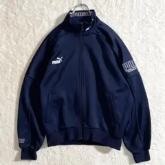 美品　90s00s　プーマ　トラックジャケット　刺繍ロゴ　ヒットユニオン製