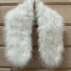 和装　ファーショール　白　成人式　振袖