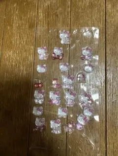 おすそ分け ボンボンドロップシール キティ ピンク