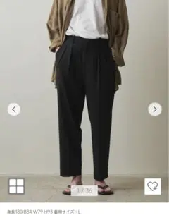 ＜Steven Alan＞ TWサッカー インツープリーツ テーパードのサムネイル