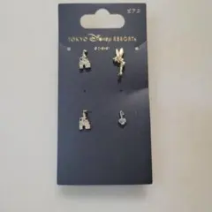 東京ディズニーリゾート ピアス 4個セット
