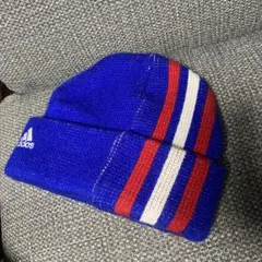 90s adidas ワッチキャップ　ニット帽
