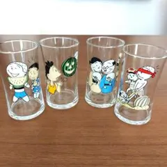 【非売品】 サザエさん 東芝 グラス 4個セット 昭和レトロのサムネイル
