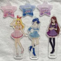アイカツ　星宮いちご　霧矢あおい　紫吹蘭　アクスタ