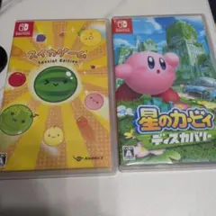 【即購入可】【ケースのみ】スイッチ　星のカービィ ディスカバリー　スイカゲーム