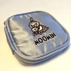【リトルミイ】ムーミン　ミニポーチ ブルーシルバー