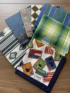 CHAPS他ブランドハンカチ 7枚セット　新品