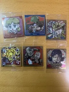 ジョジョの奇妙な冒険 ステッカー 6枚セット