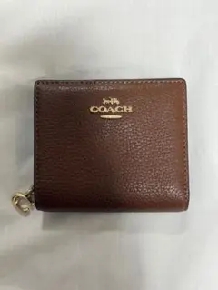 希少✨美品✨COACH がま口財布　りんご柄　ブラック coachりんご柄 コーチCOACH がま口 財布 キスロック 黒色
