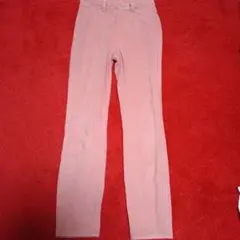 ユニクロUNIQLOウルトラハイライズクロップドレギンスパンツピンクXSサイズ