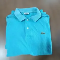 LACOSTE ラコステ ポロシャツ ライトブルー サイズ5