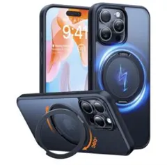 多機能360度回転スタンド TORRAS iPhone 15 Pro 用 ケース