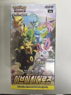 韓国版 イーブイヒーローズ BOX Eevee Heroes 未開封シュリンク