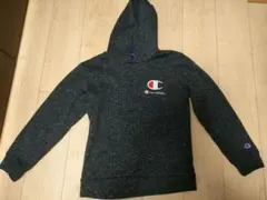Champion パーカー 160 ダークグレー