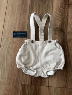 MaisonMarelle 18m サスペンダーブルマ