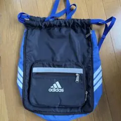 adidas ナップザック ブラック ブルーのサムネイル