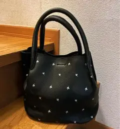 ZARA ブラック トートバッグ 25㎝×20㎝の小さめ手持ちバックです。