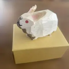 笹野一刀彫兎