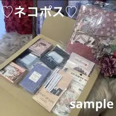 ▶︎import/海外紙ものネコポス箱ぱんぱんまとめ売り♡