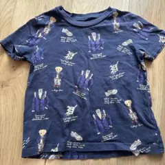 Polo Ralph Lauren ポロベア 総柄 Tシャツ ネイビーのサムネイル