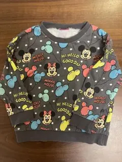 ディズニー ミッキー・ミニー トレーナー 100cm