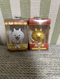 にゃんこ大戦争　フィギュア　チョコボックス　ネコ　金ネコ　キーホルダー