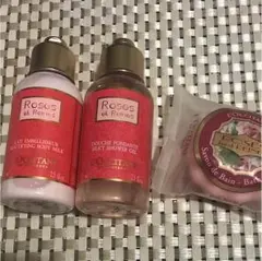 ロクシタン  シャワージェル、ボディミルク、バスソープ